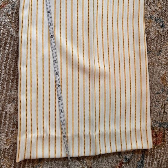 Express yellow Striped Wide Leg Pants - Picture 8 of 9